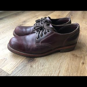 Shell Cordovan Boots sz9.5 vibram sole